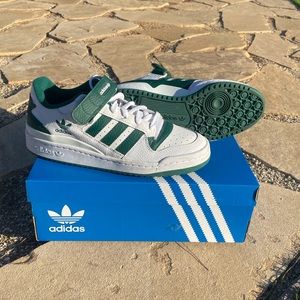 Adidas Forum Low / white & collegiate green